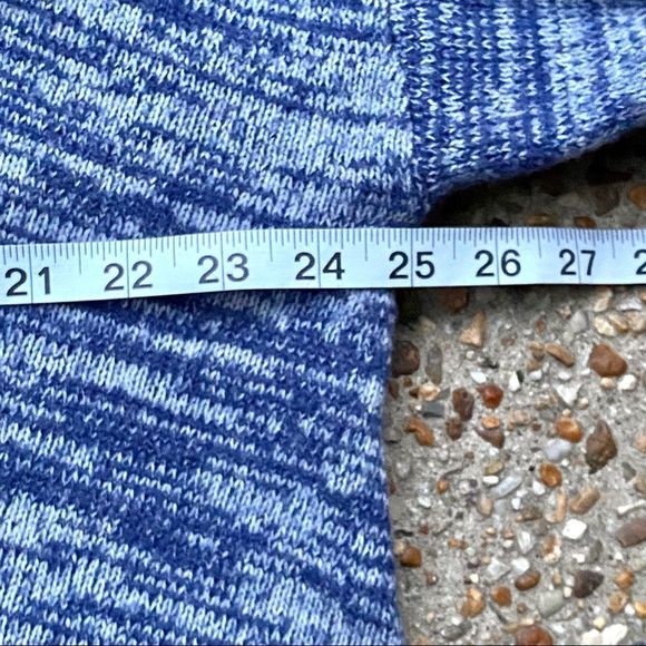 NWOT EXPRESS Wool Mohair Blend Cowl Neck Heather Asymmetrical Hem Sweate… - Picture 4 of 6